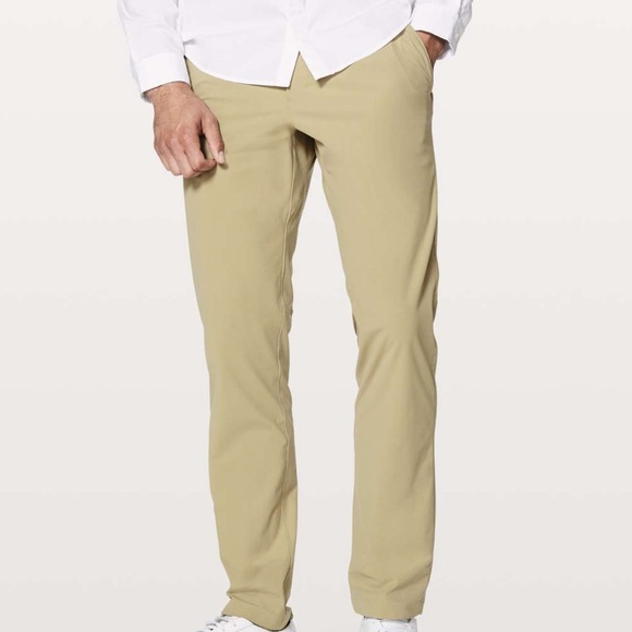 Lululemon Commission Slim Warpstream Pant - Tofino Sands - size 30 - Picture 2 of 11